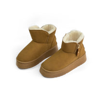 Cargar imagen en el visor de la galería, Pantubota con cierre - Marrón
