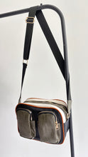 Cargar imagen en el visor de la galería, Bandolera combinada croco