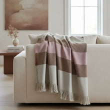 Cargar imagen en el visor de la galería, Manta lona rústica de algodón 168 X 144 cm
