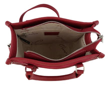 Cargar imagen en el visor de la galería, Cartera bandolera de gamuza Oreiro Love - Rojo
