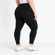 Cargar imagen en el visor de la galería, Calza legging tiro alto talle grande

