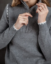 Cargar imagen en el visor de la galería, Sweater Nox - Gris
