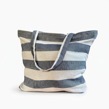 Cargar imagen en el visor de la galería, Bolso Rayado Beach - Salmón
