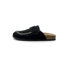 Cargar imagen en el visor de la galería, Zueco Mocasin - Negro
