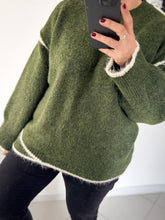 Cargar imagen en el visor de la galería, Sweater Emma - Verde musgo
