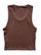 Cargar imagen en el visor de la galería, Musculosa Alma - Chocolate
