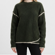 Cargar imagen en el visor de la galería, Sweater Emma - Verde musgo
