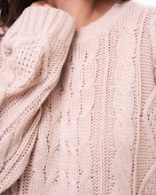 Cargar imagen en el visor de la galería, Sweater tejido Ochos - Beige
